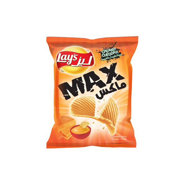 Lays Chips Max Creamy Cheddar 50g