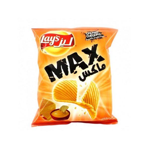 LAYS max creamy cheddar cheese 50gm